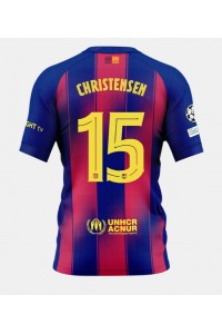 Barcelona Andreas Christensen #15 Fotballdrakt Hjemme Klær 2025-26 Korte ermer
